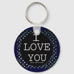 I LOVE YOU MOJISOLA A GBADAMOSI KEY RING