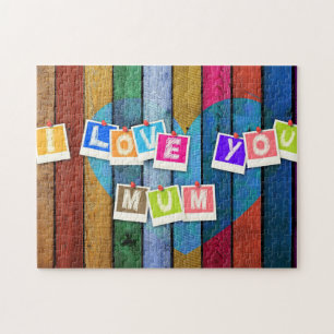 I Love You Mom - Jigsaw Puzzle