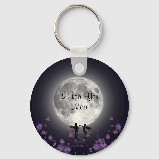I Love You More Key Ring (Front)