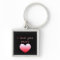 I love you more keychain