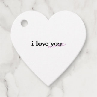 I Love You More Mixed Fonts Typography Design  Favour Tags