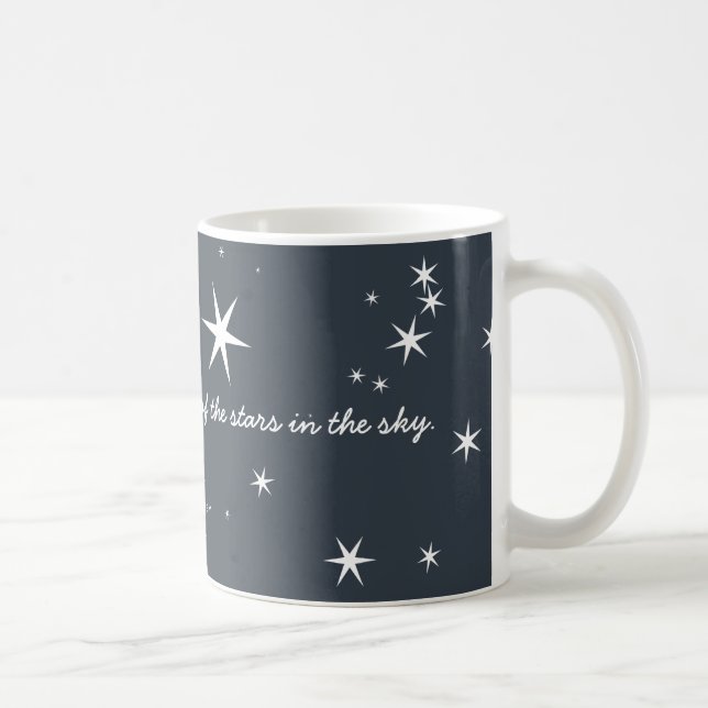 I Love You More Mug with Stars (Right)