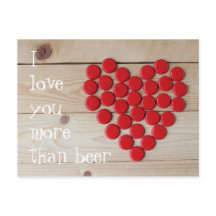 I love you more than beer