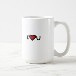 "I love you more than chocolate" Coffee Mug