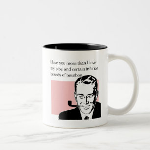 I Love You More... Two-Tone Coffee Mug