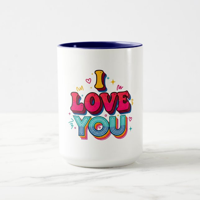 I Love You Mug (Center)