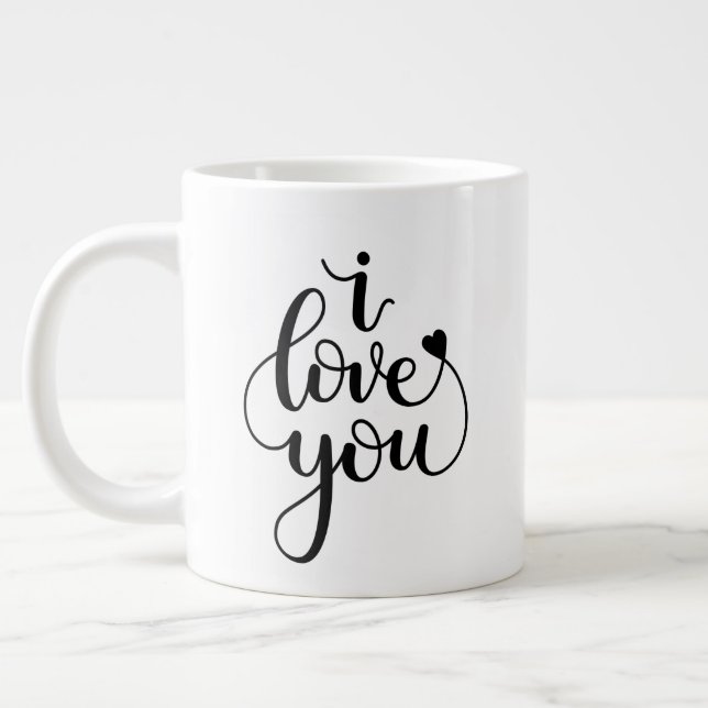 I Love You Mug (Left)
