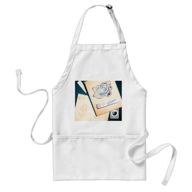 I love you mum, apron (Front)