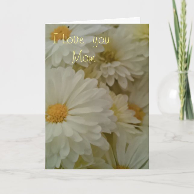 I Love you Mum Card (Front)