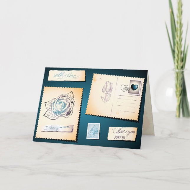 I love you mum, card (Front)
