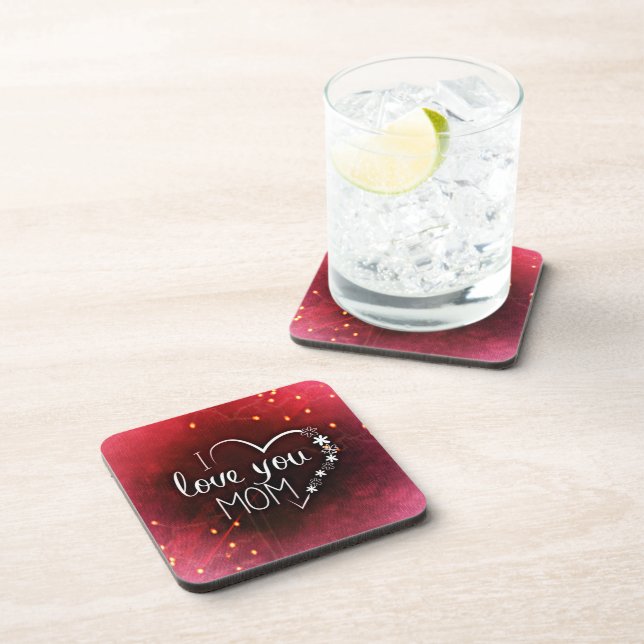 I Love You Mum Coasters (Right Side)