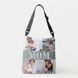I Love You Mum Custom Photo Mother's Day Gift Crossbody Bag