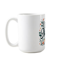 I Love You Mum - Floral Heart