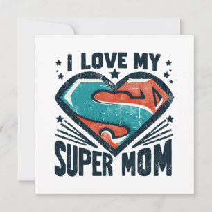 I Love You Mum Invitation