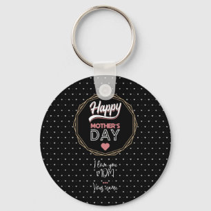 I love you mum key ring