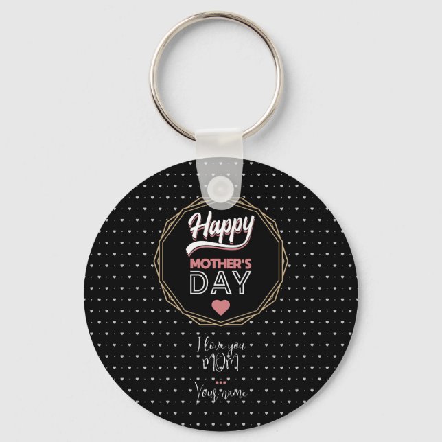 I love you mum key ring (Front)