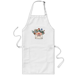 I love you mum long apron