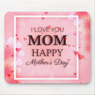 I Love You Mum Mother's Day Mousepad
