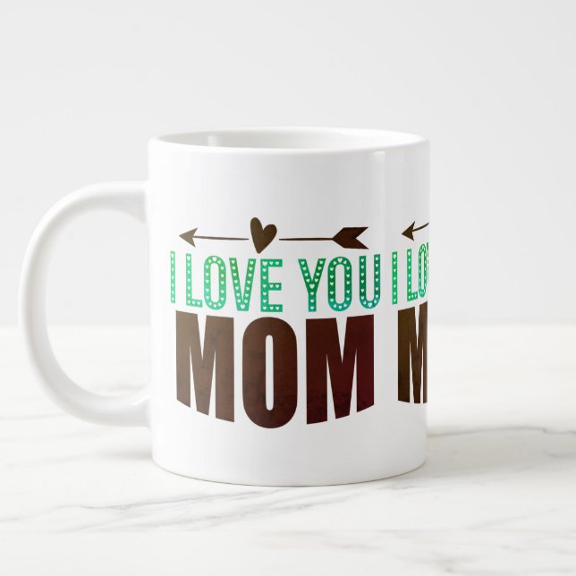 I love you mum mug (Left)