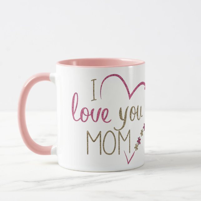 I Love you Mum Mug (Left)