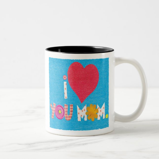 i love you mum mug (Right)