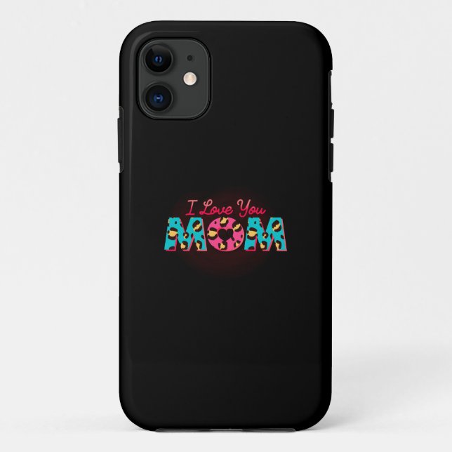 I love you mum Sublimation Case-Mate iPhone Case (Back)