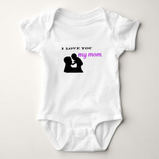 I Love You Mum – Sweet Baby  Gift Bodysuit
