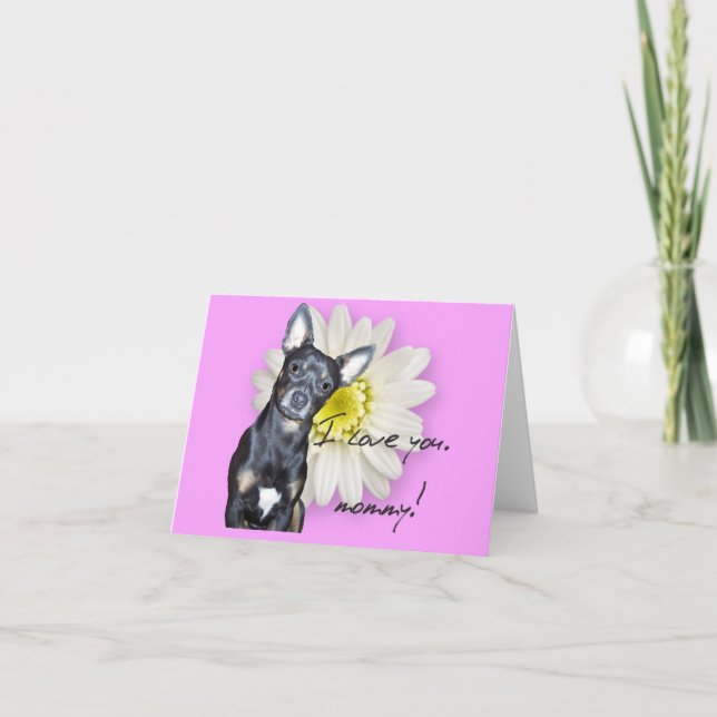 I Love You, Mummy Card (Front)