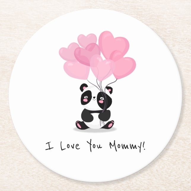 I Love You Mummy Mother's Day | Coaster (Front)