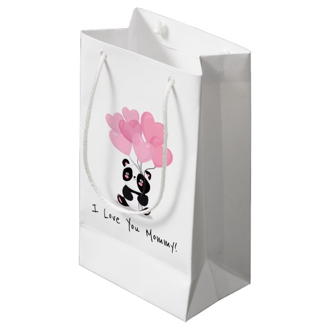 I Love You Mummy Mother's Day | Gift Bag (Front Angled)