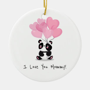 I Love You Mummy Mother's Day Ornament