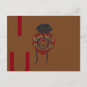 I love You! Nakupenda Sana Postcard