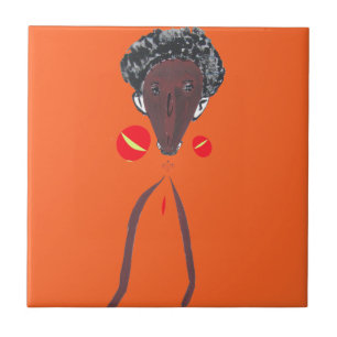 I love you Nakupenda Swahili Ceramic Tile