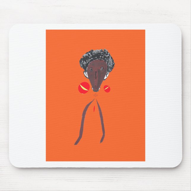 I love you Nakupenda Swahili Mouse Pad (Front)