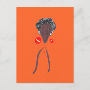 I love you Nakupenda Swahili Postcard