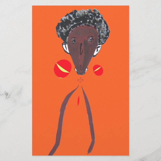 I love you Nakupenda Swahili Stationery (Front)