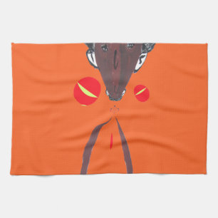 I love you Nakupenda Swahili Tea Towel