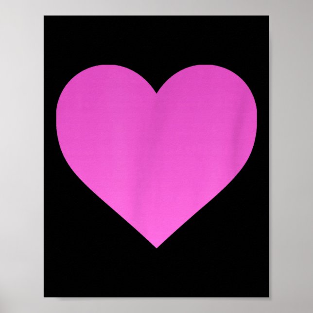 I Love You Nk Purple Heart Valentine's Day Emotico Poster (Front)
