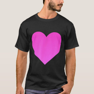 I Love You Nk Purple Heart Valentines Day Emotico  T-Shirt
