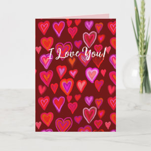 I Love You!  Note Card