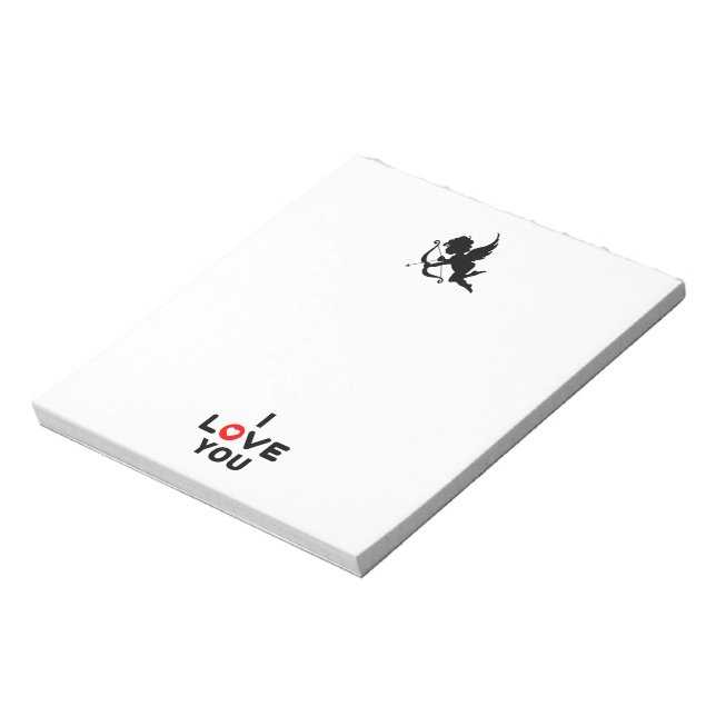 I Love You Notepad (Rotated)