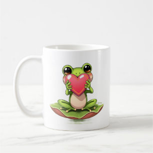 I Love You   Personalized Chibi Toad Coffee Mug