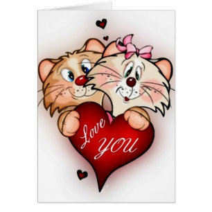 I Love You Picture Card