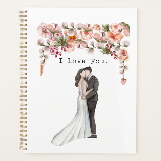 I love you planner (Front)