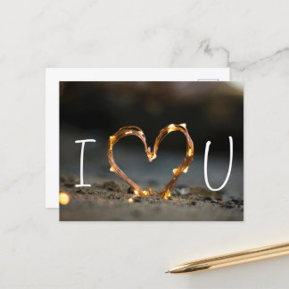 I love you | Postcard