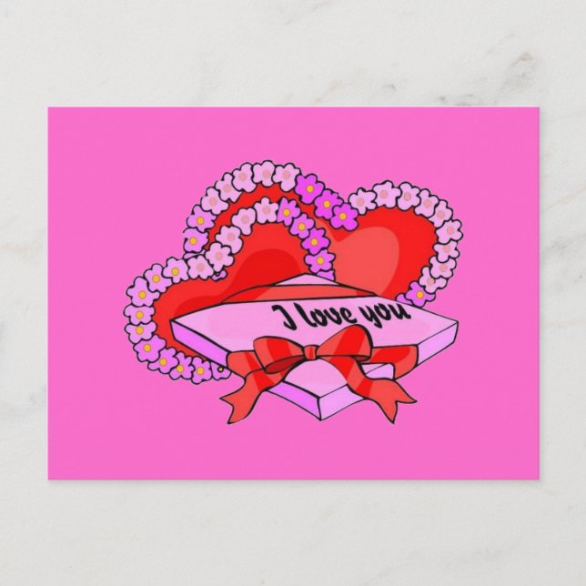 I Love You Postcard (Front)