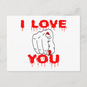 I Love You Postcard