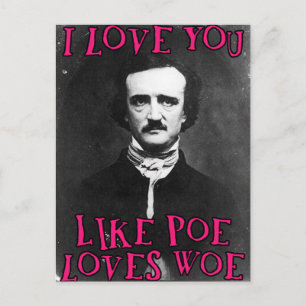 I love you... postcard