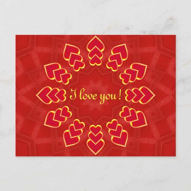 I love you! - Postcard (Front)