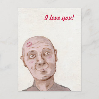 I love you! postcard